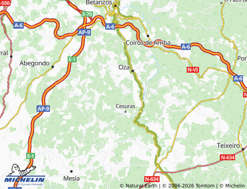 Mappa MICHELIN Tarrío - ViaMichelin