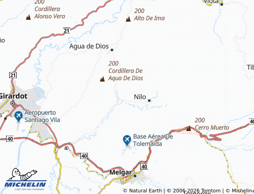 Mappa MICHELIN La Palmita - ViaMichelin