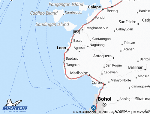MICHELIN Tiwi map - ViaMichelin
