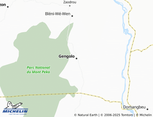 MICHELIN Gengolo map - ViaMichelin