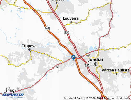 Mapa MICHELIN Tulipas - ViaMichelin
