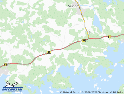 MICHELIN-Landkarte Degerby - ViaMichelin