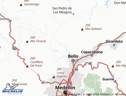 Mapa MICHELIN Tierradentro - ViaMichelin