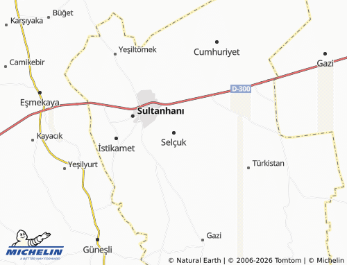 MICHELIN Selçuk map - ViaMichelin