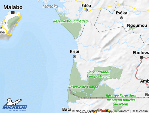 Mappa MICHELIN Ocean - ViaMichelin