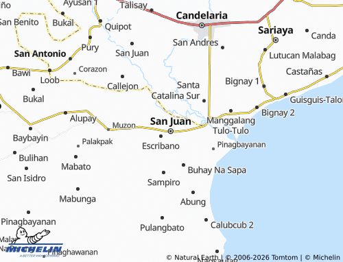 Mappa MICHELIN Poblacion - ViaMichelin