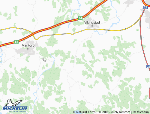 Carte MICHELIN Gälstad-Lundby - ViaMichelin