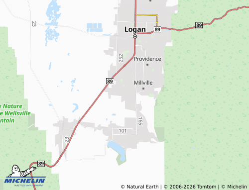 Mappa MICHELIN Nibley - ViaMichelin