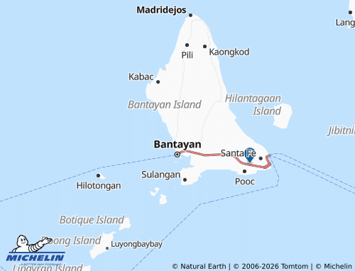 Mapa MICHELIN Bantigue - ViaMichelin