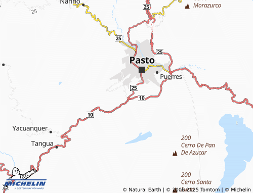 MICHELIN Catambuco map - ViaMichelin