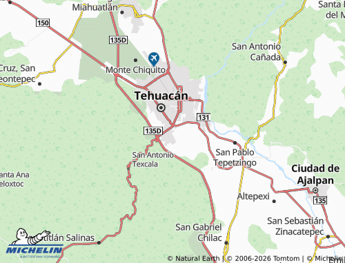 Carte MICHELIN Los Fresnos - ViaMichelin