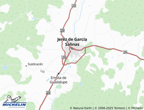 MICHELIN Las Delicias map - ViaMichelin