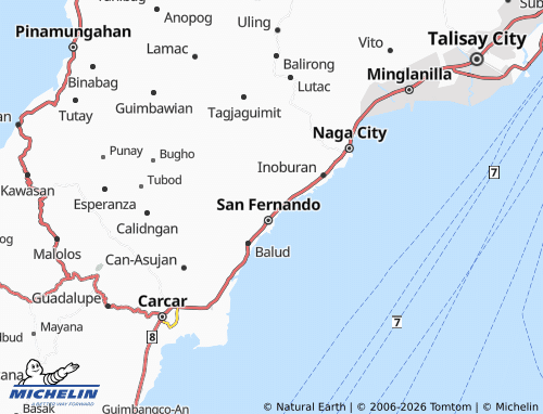 MICHELIN San Isidro map - ViaMichelin