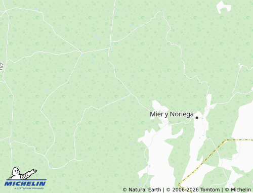 Mappa MICHELIN El Refugio de Cerros Blancos - ViaMichelin