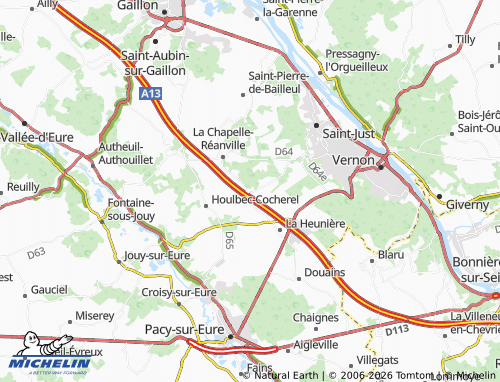 MICHELIN Mercey map - ViaMichelin