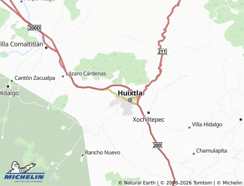 Kaart MICHELIN Ampliación Progreso - ViaMichelin