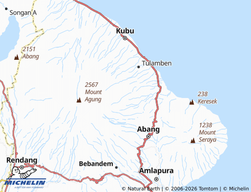MICHELIN Datah map - ViaMichelin