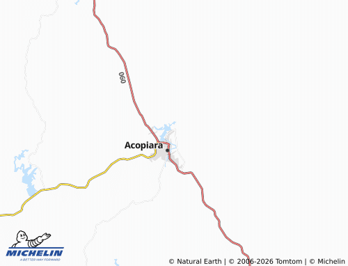 MICHELIN Nova Acopiara map - ViaMichelin