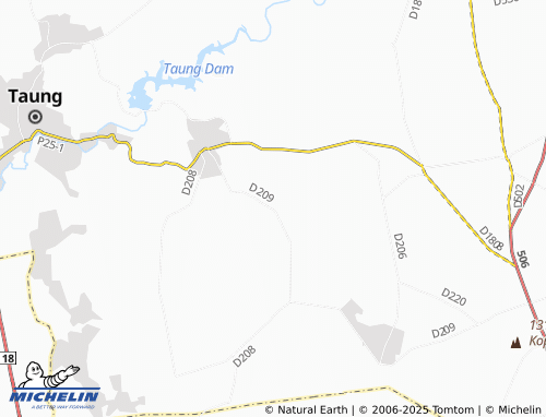 Mappa MICHELIN Morokweng A - ViaMichelin