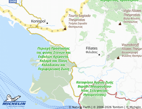 MICHELIN Smertos map - ViaMichelin
