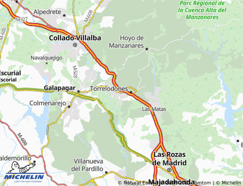 Mapa MICHELIN Urbanización Torreclub - ViaMichelin