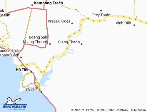 Mapa MICHELIN Phú Mỹ - ViaMichelin