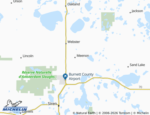 Carte MICHELIN Meenon - ViaMichelin