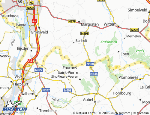 MICHELIN Noorbeek map - ViaMichelin