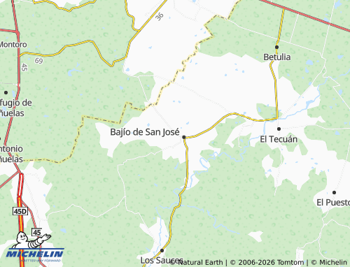 Mapa MICHELIN Las Águilas - ViaMichelin