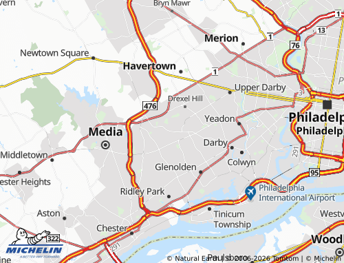 Mappa MICHELIN Springfield - ViaMichelin