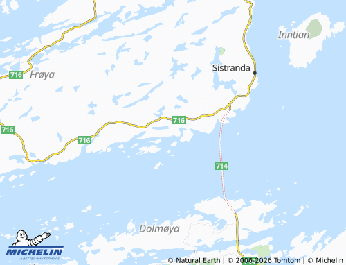 Mapa MICHELIN Flatval - ViaMichelin