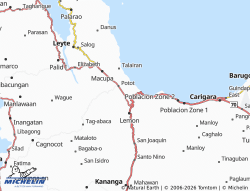 Mappa MICHELIN Tolibao - ViaMichelin