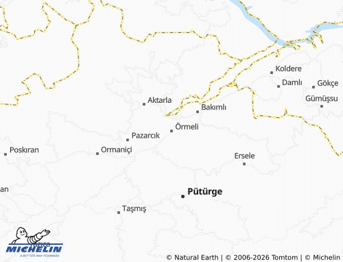 Mappa MICHELIN Örmeli - ViaMichelin