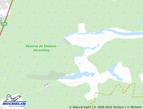 MICHELIN Bol'shiye Izori map - ViaMichelin