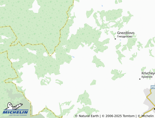 MICHELIN Kudinova map - ViaMichelin