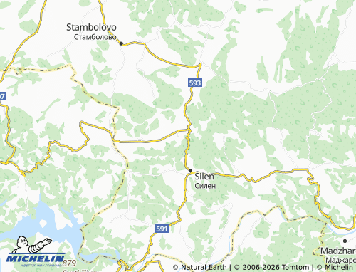 MICHELIN-Landkarte Lyaskovets - ViaMichelin
