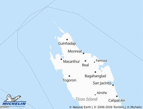 MICHELIN Maglambong map - ViaMichelin