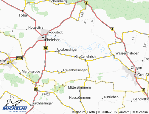 MICHELIN Wenigenehrich map - ViaMichelin