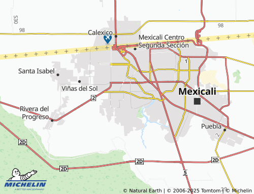 MICHELIN Villa del Rey Tercera Etapa map - ViaMichelin