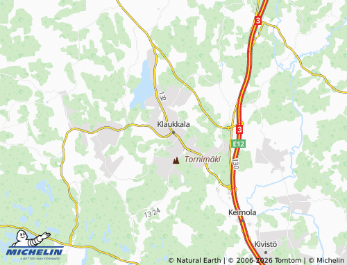 MICHELIN Klaukkala map - ViaMichelin