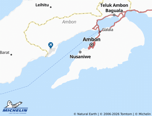 Carte MICHELIN Amahusu - ViaMichelin