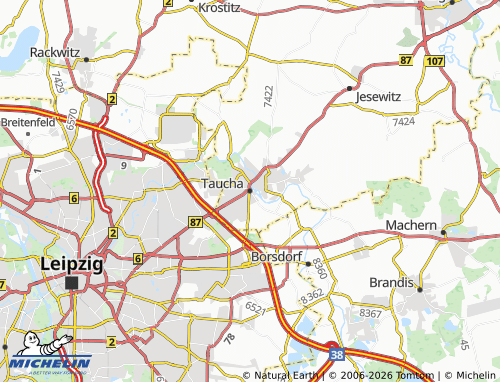 MICHELIN Taucha map - ViaMichelin