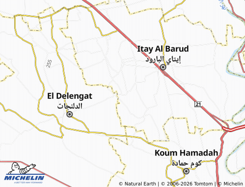MICHELIN Khamara map - ViaMichelin