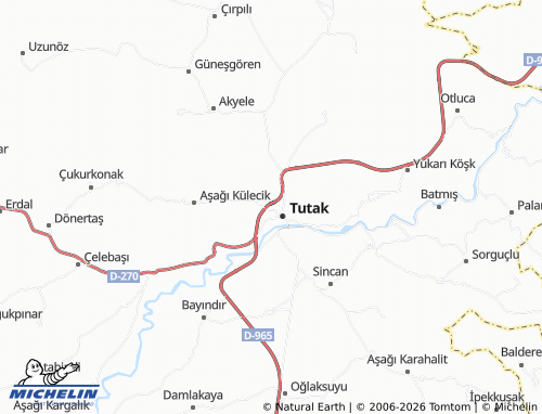 MICHELIN Pınar map - ViaMichelin