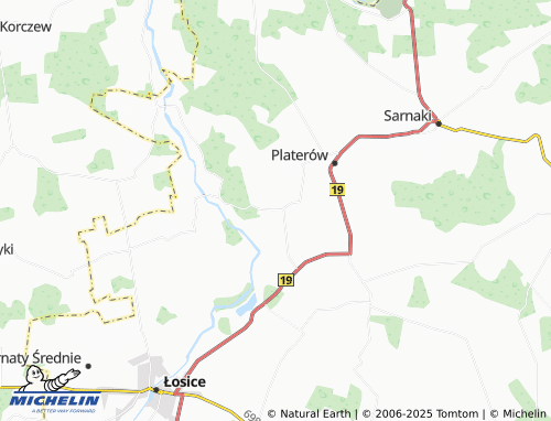Carte MICHELIN Czuchów - ViaMichelin