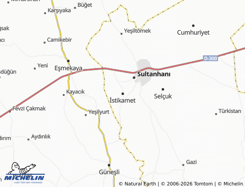 MICHELIN İstikamet map - ViaMichelin