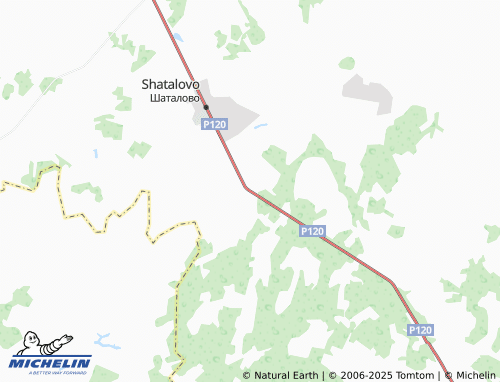 MICHELIN Azarovka map - ViaMichelin