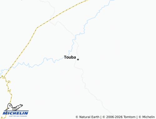 MICHELIN-Landkarte Touba - ViaMichelin