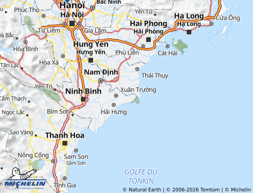 MICHELIN Giao Thủy map - ViaMichelin