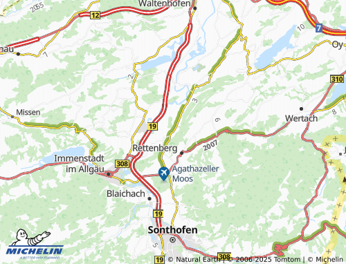 MICHELIN Humbach map - ViaMichelin